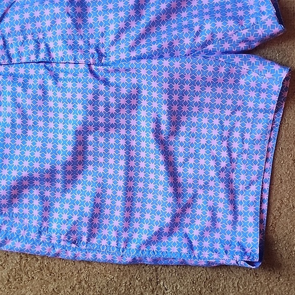 Jachs New York Swim Trunks Men's Size Large Pink Blue Lined Bathing Suit Shorts - Picture 4 of 15